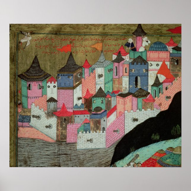 Póster O Cerco de Belgrado (Frente)