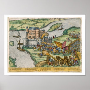 Póster O cerco de Louvain e o heroísmo de Harman Reu
