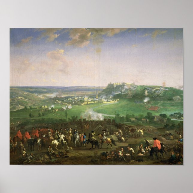 Póster O cerco de Namur, 1659 (Frente)