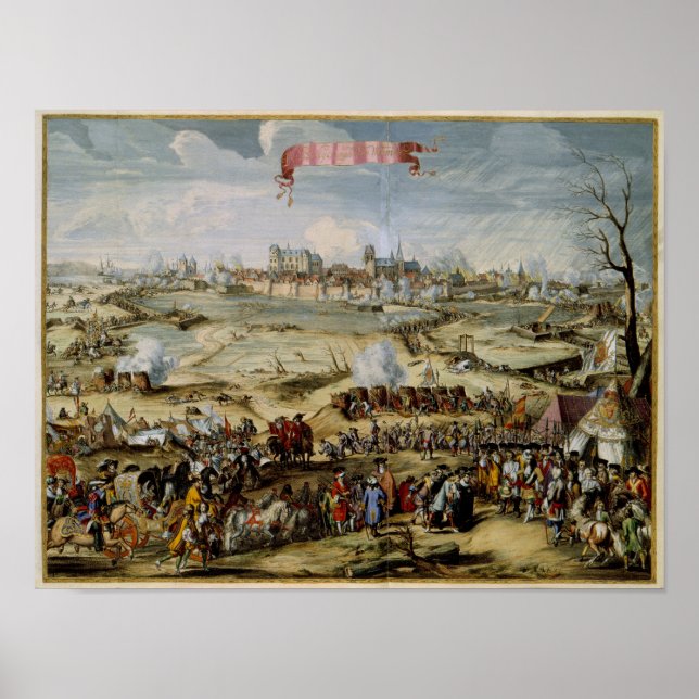 Poster O cerco de Wismar Alemanha (Frente)