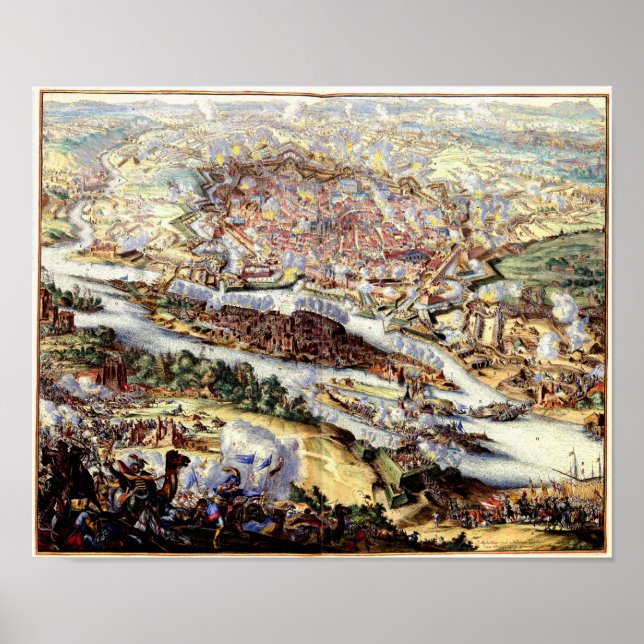 Poster O cerco turco de Viena 1863 (Frente)