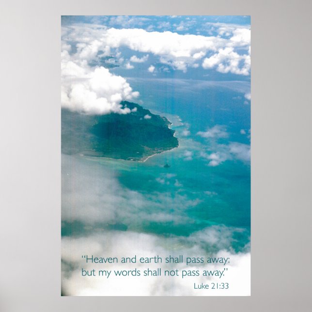 Poster O céu e a terra devem desaparecer - B (Frente)