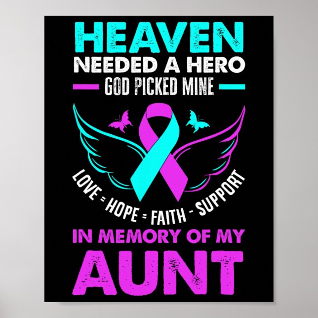 Poster O Céu Precisava De Herói Deus Pegou A Minha Tia Su (Frente)