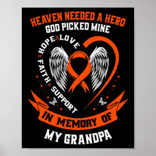 Poster O céu precisava de um herói Deus pegou meu avô Leu