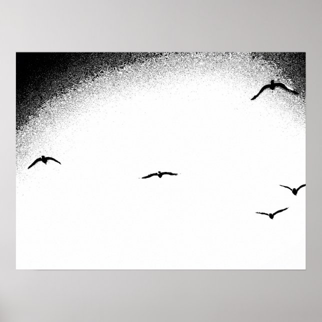 Póster O céu sem fim (Frente)