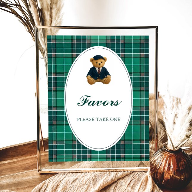 Poster O Chá de fraldas de pré-disquete do Urso Teddy fav (Criador carregado)