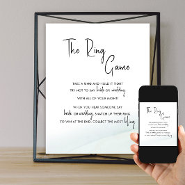 Poster O Chá de panela do Anel Lava Verde Suave