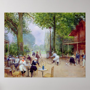 Póster O chalé du Ciclo no Bois de Boulogne