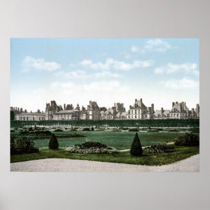Póster O Chateau Fontainebleau