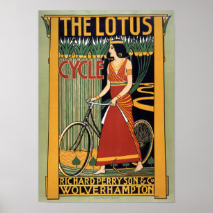 Póster O ciclo de Lotus, 1896