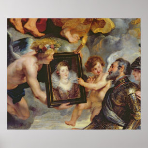 Póster O ciclo de Medici: Retrato de recepção de Henri 