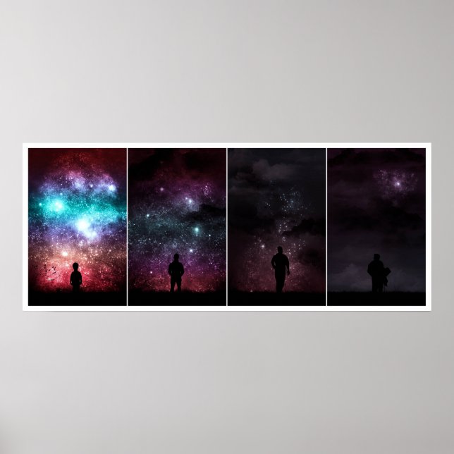 Póster O ciclo de vida da mente criativa (Frente)