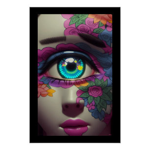 Póster O Ciclo Porcelanês Tem Duas sobrancelhas - Ken Gag