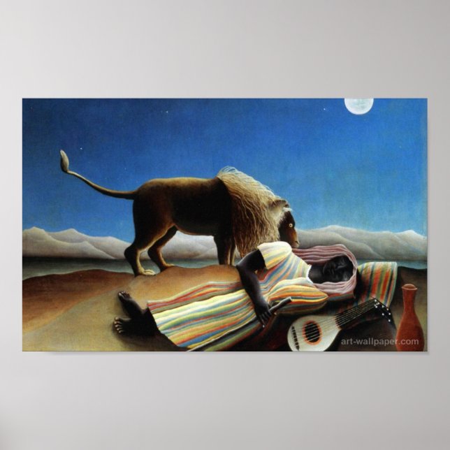 Poster O cigano adormecido (Frente)