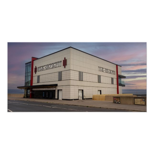 Póster O Cinema Regente, Redcar (Frente)