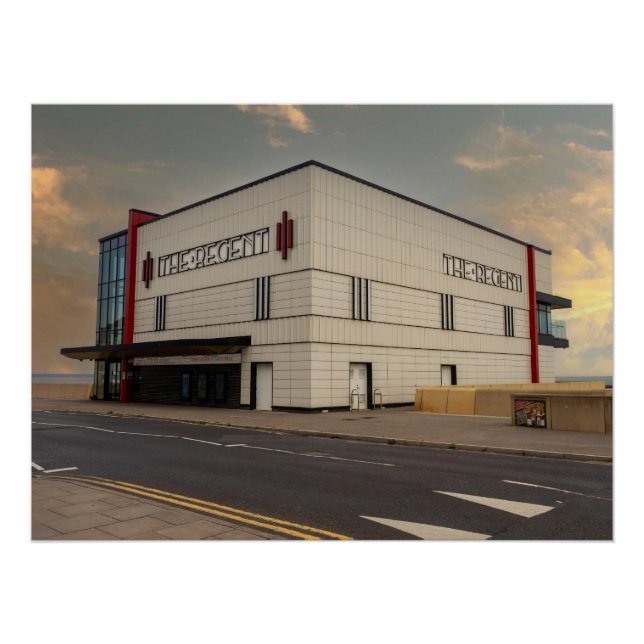 Póster O Cinema Regente, Redcar (Frente)