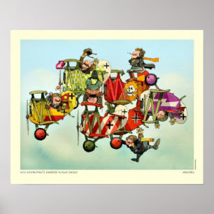 PÓSTER O CIRCO DE VOO SONHADO DE VON RICHTHOFEN