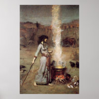 "O Círculo Mágico" John William Waterhouse