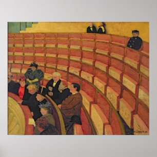 Póster O círculo superior no teatro du Chatelet