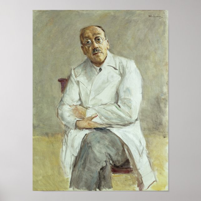 Póster O cirurgião Ferdinand Sauerbruch, 1932 (Frente)