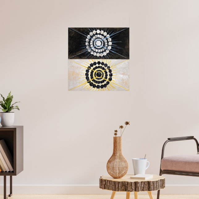 Poster O Cisne, n.o 8 | Hilma af Klint | (Sala de Estar 3)