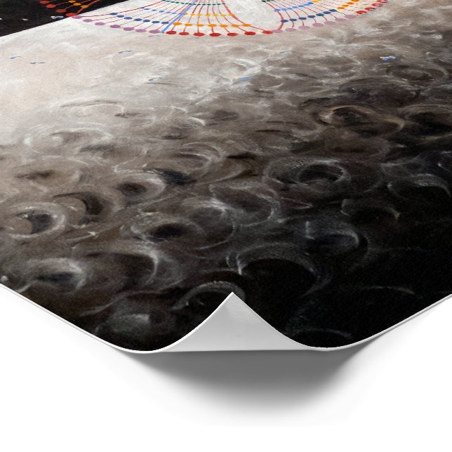 Poster O Cisne, Não. 10 | Hilma af Klint | (Borda)