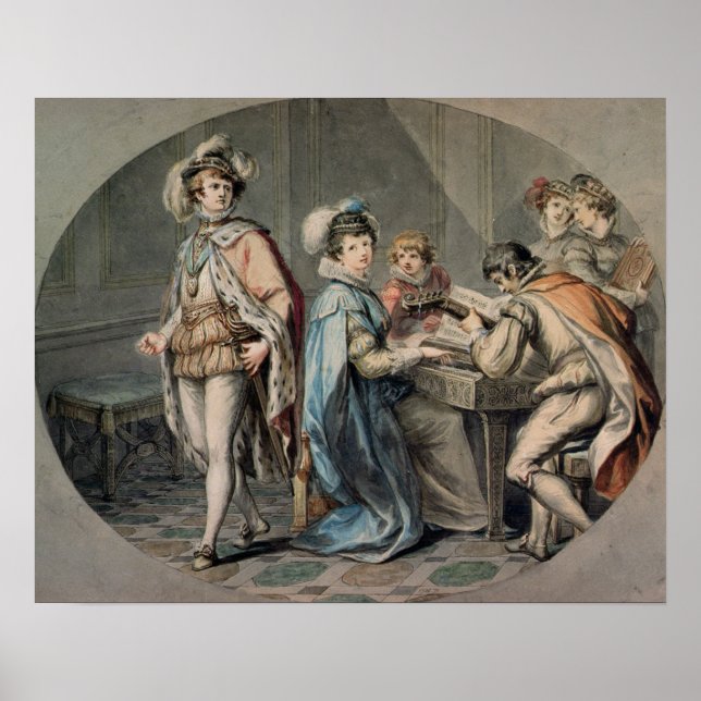 Póster O ciúme de Darnley (Frente)