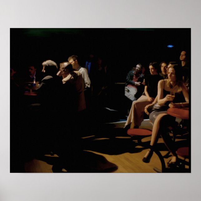 Poster O clube à noite (Frente)