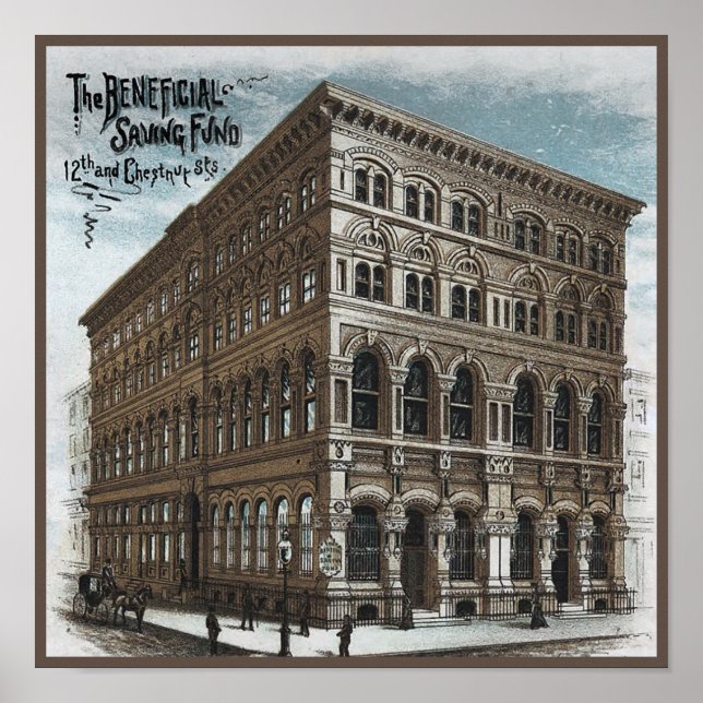 Poster O Clube de Poupança Benéfica - Filadélfia (Frente)