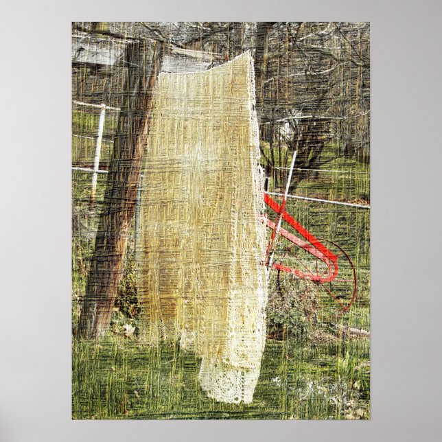 Poster O cobertor feito à mão da avó (Frente)