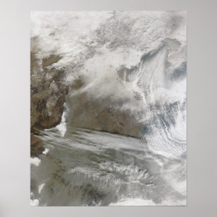 Póster O cobrir de neve cerca BO Hai
