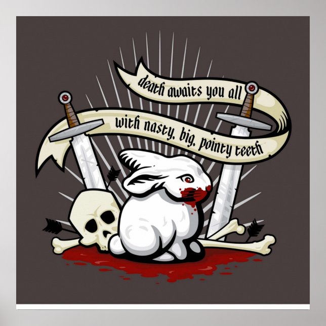 Poster O Coelho da Caerbannog (Frente)