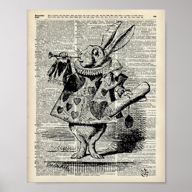 Poster O coelho de Whitte (Frente)