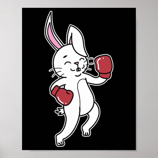 Poster O Coelho Faz Boxing (Frente)