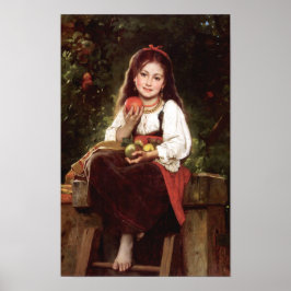 Poster O Colhedor de Maçãs Léon Bazile Perrault 1879