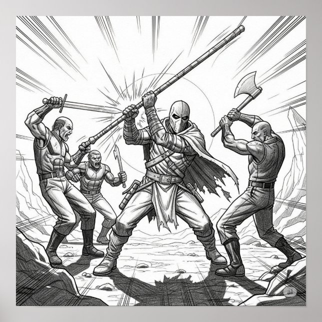 Poster O Combatente (Frente)