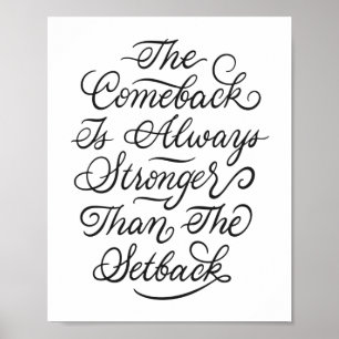 Poster O Comeback É Sempre Mais Forte Que O Retorno
