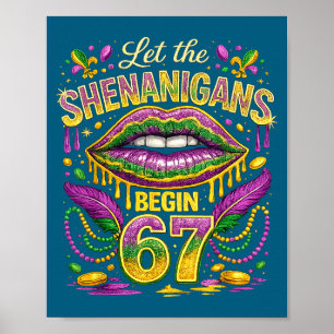Poster O Começo das Travessuras do Let 67 Mardi