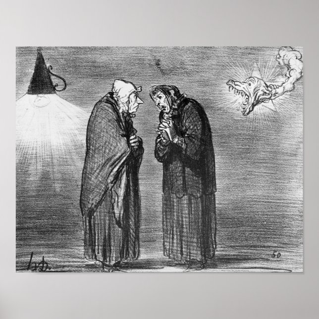 Póster O cometa, Ah! mãe pauv' madame Chaffarou (Frente)