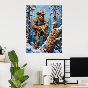Poster O Companheiro Silencioso do Inverno: Pé Grande e D