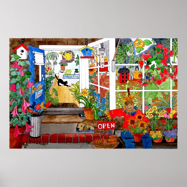 Poster O Compro Florista (Frente)