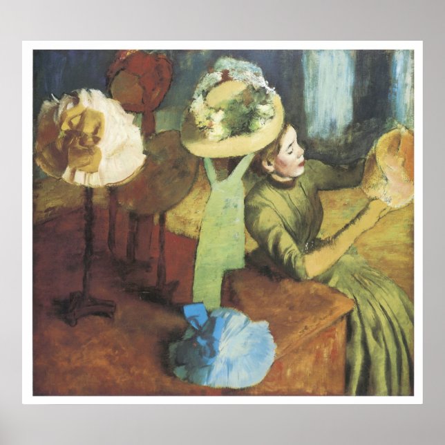 Poster O Compro Millinery, 1882 (Frente)