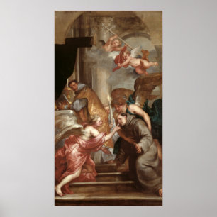 Póster O comunhão de St Bonaventure