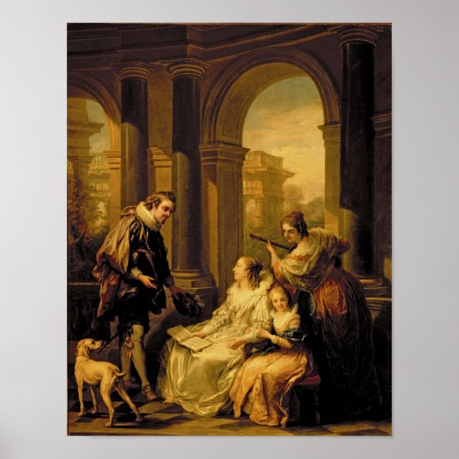 Póster O concerto (Frente)