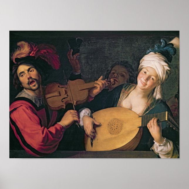 Póster O concerto (Frente)