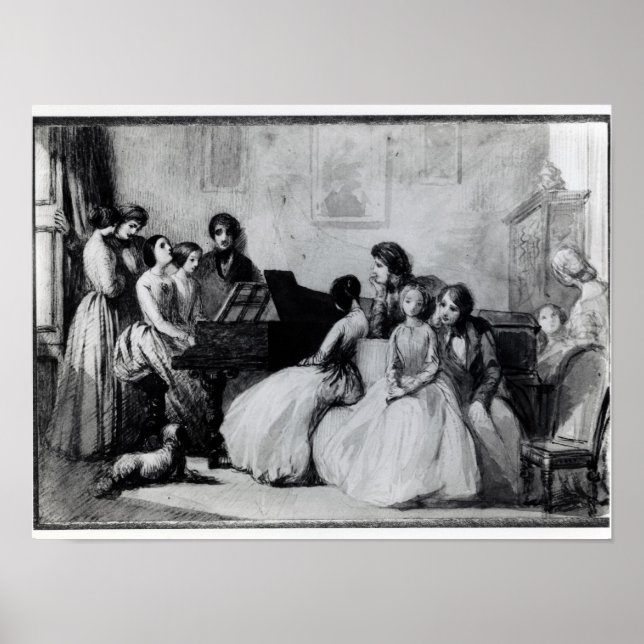 Póster O concerto da Sala de Desenho (Frente)