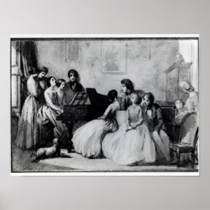 Póster O concerto da sala de estar