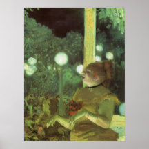 O concerto de café de Edgar Degas, Vintage Fine Ar