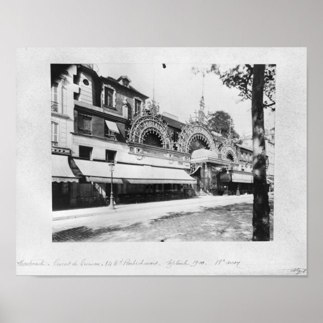 Poster O concerto de Trianon em Paris (Frente)