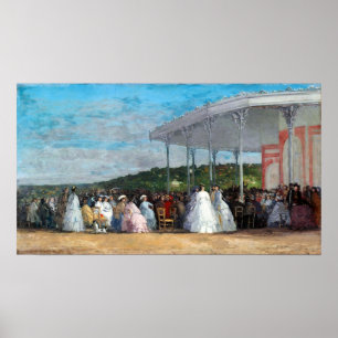 Poster O concerto Eugène Boudin no Casino de Deauville